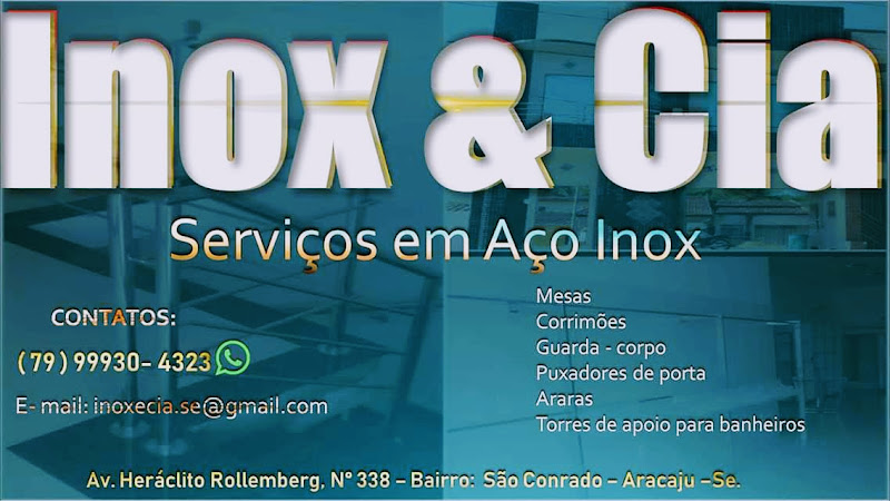 Inox e Cia Serviços em Aço Inox - Aracaju